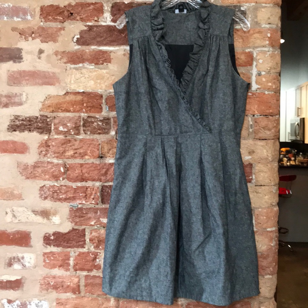 Cute sassy fitted crossover top dress
